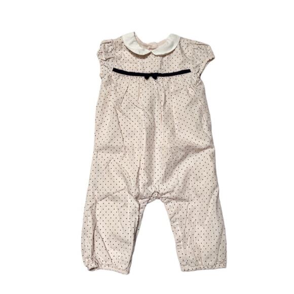 Janie And Jack Layette Romper Size 12m - Picture 1 of 6